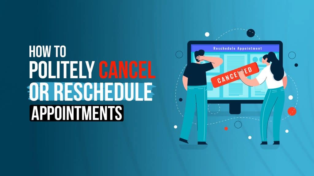 reschedule appointments