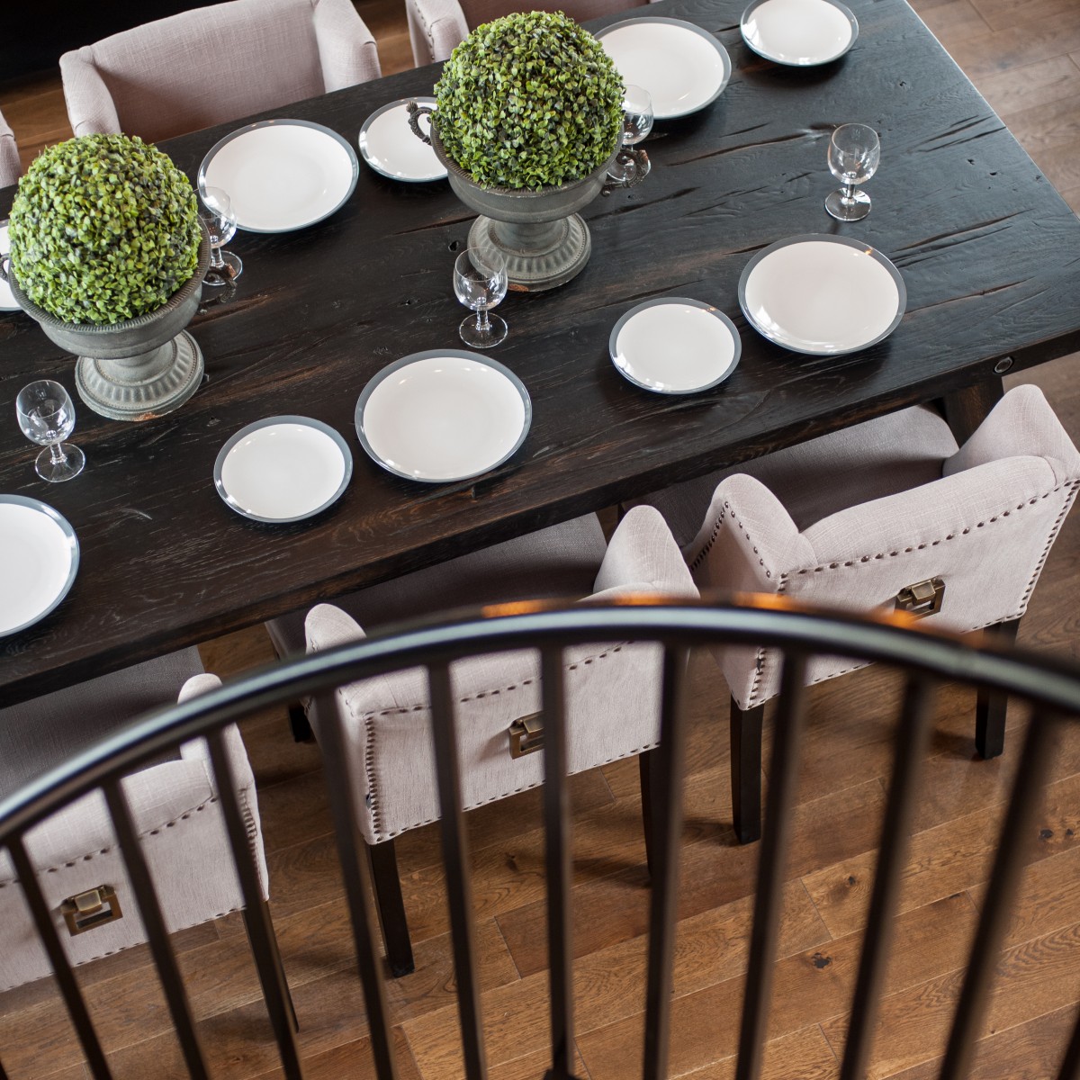 Urban table decor