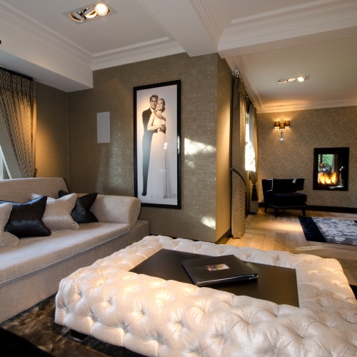Upholstered Coffee Table & bespoke soft furnishings