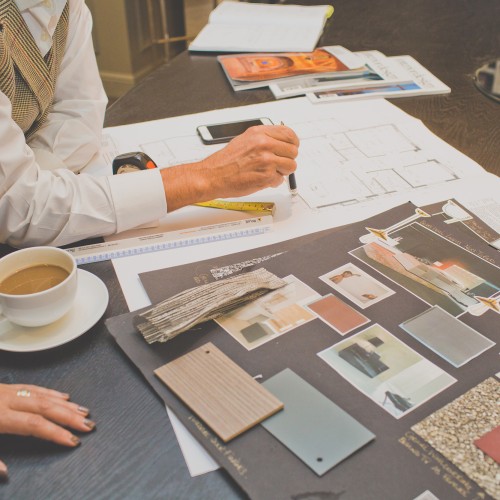 interior design mood board