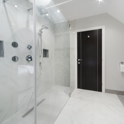 modern loft apartment bathroom design