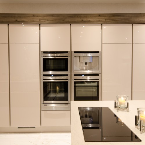 contemporary oven housing design