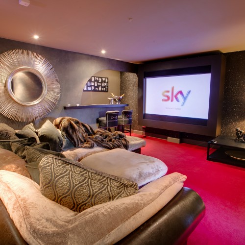 Luxury Interior design for cinema room in sutton coldfield